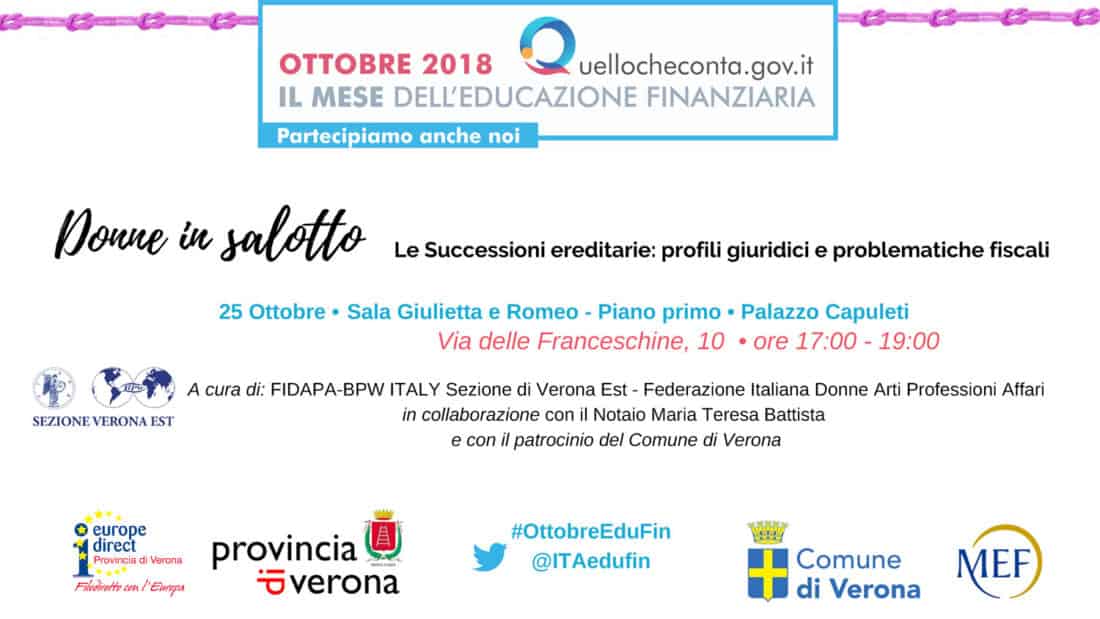 Evento successioni ereditarie Verona